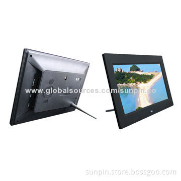 10.1-inch Multifunction Digital Photo Frame with 1,024x600 Resolution